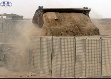 標準的な腐食および洗浄の保護のための砂によって満たされる障壁の要塞