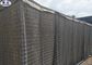軍の砂の壁HESCOの障壁、国際連合のための防御的な擁壁