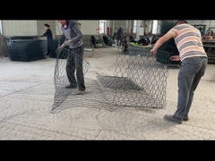 中国でガビオンバスケット工場を