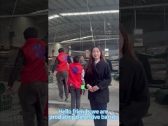 防護障壁の製品表示