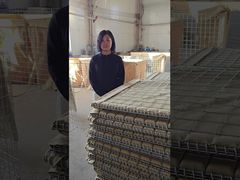 防御要塞バリア/緑/砂ジオテキスタイル付き河川保護バリア