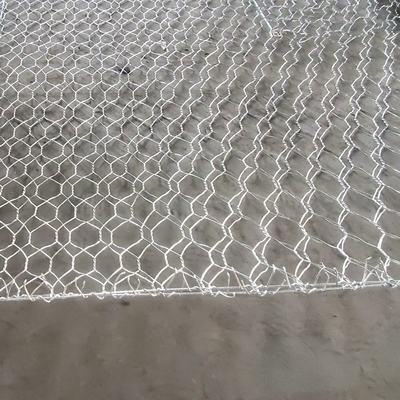 柔らかいプロジェクトのための電流を通された鋼鉄編まれた金網のGabion箱の擁壁