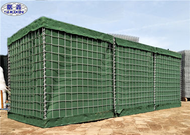 軍隊および軍隊の保護のためのHDPによって電流を通される反送風障壁