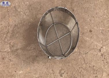 円形のステンレス鋼の金網のバスケット、304のステンレス鋼の網フィルター バスケット