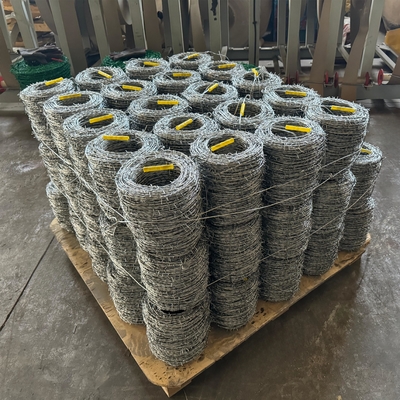 工場卸売 国境防護用刺線,PVCまたはガルバनाइズド 防腐・防腐