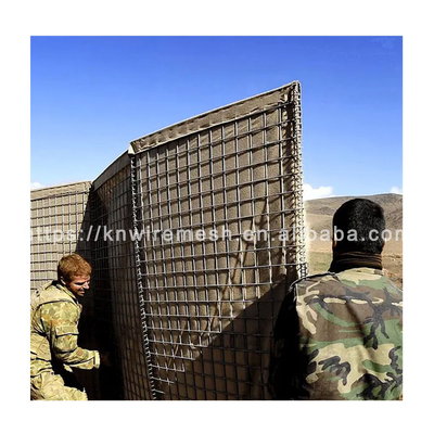 軍用砂で満たされた重質のガルバニズム防御要塞 壁