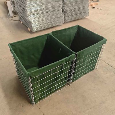 Defensive Barrier For Defense Emergency Bunker Blast Wall High Quality Galvanized Flood Barriers Shooting Range Barrier
