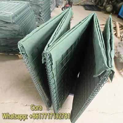 Zinc-Aluminium PVC Coated Military Defensive Barrier Wall SX-3 Type