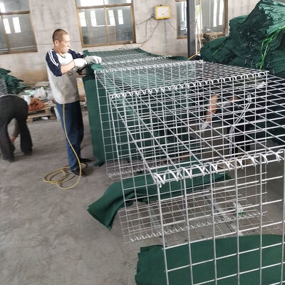 Retaining Wall Protection Galvanized 5.0mm Wire Mesh Standard Defensive Barriers In Israel