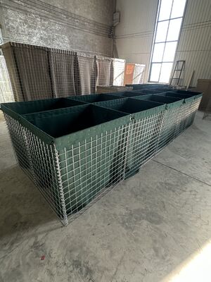 Flood Control Barrier Blast Wall High Quality Galvanized The Perimeter Defense Wall Security Fencing Defensive Barrier