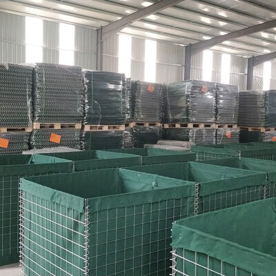 Heavy Galvanized Welded Gabion Box 5mm Wire Mesh Defensive Barriers With CE Certificate