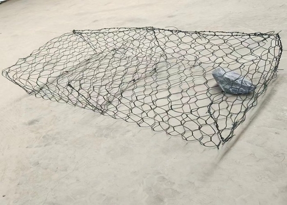 2m 亜鉛コーティング Gi ガビオンボックス 7x9cm メッシュホール