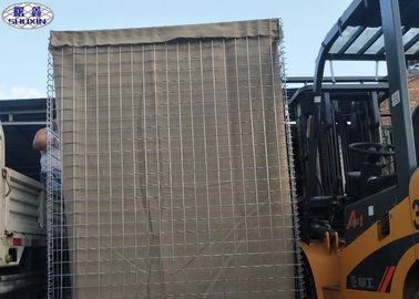 Hescoミル10の非編まれたGeotextileの生地の溶接網Gabion