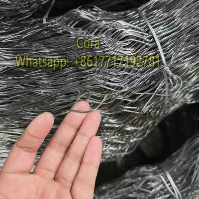 低可視性 アンチタンクワイヤーメッシュ MZP プータンカ 10x10m 鋼鉄バリア