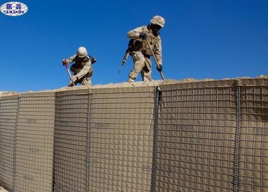 重い軍HESCOの障壁の容器亜鉛-コーティングはGabionを溶接した
