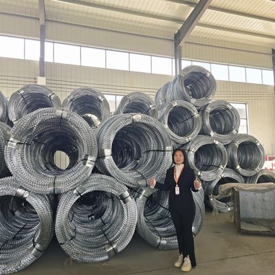 高密度フラット型シングルカミソリコンサーティーナワイヤー、セキュリティフェンス用