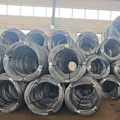 溶融亜鉛メッキかみそり有刺鉄線セキュリティアンチクライムバリア