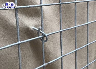 GalfanはGabionの溶接された防御的な障壁、洪水の防衛障壁SX 3に塗りました