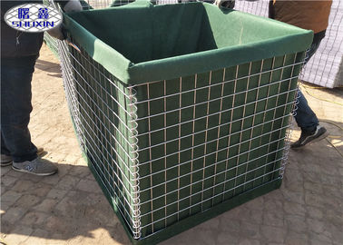 溶接された防御的な要塞の障壁の軍隊の防御的な壁簡単な操作の天候の証拠