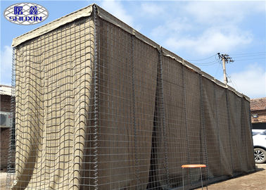 電流を通された鋼鉄によって溶接される砂の障壁の熱い浸された特徴SASOの証明