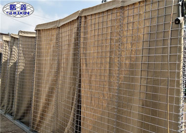 Geotextileによって並べられる砂によって満たされる障壁、緊急の洪水制御の障壁