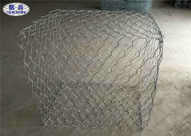 沿岸保護のための石によって満たされる金網の壁亜鉛上塗を施してある特徴