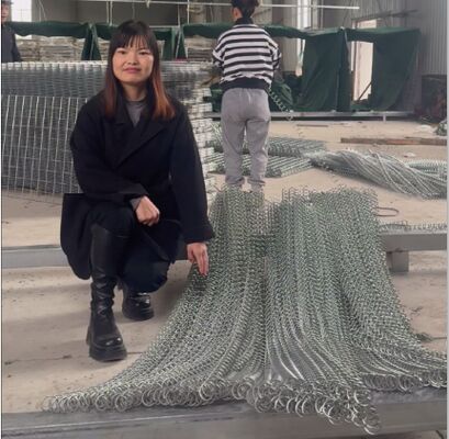 ミル 6 地質繊維と軍用 川防護 5mm 防御壁 hesco 壁価格