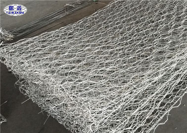 河川敷の保護六角形の織り方のための二重ねじれのGabionの壁のおり