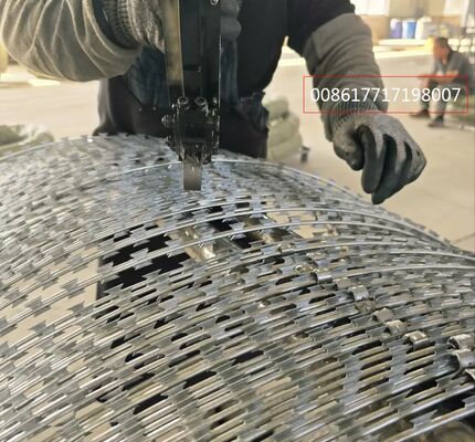 刑務所国境農場向け工場直販カミソリ刃有刺鉄線