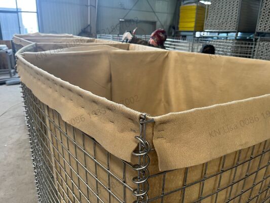 熱帯金管砂壁 溶接式 防護壁 防爆 檻 防水 防水 ガビオン 防爆 壁 地質繊維 堡壁