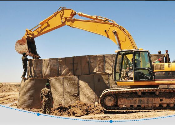 熱間亜鉛メッキ鉄線 防御用陣地バリケード 亜鉛メッキ表面炭素鋼線 ヘビーデューティセキュリティフェンス