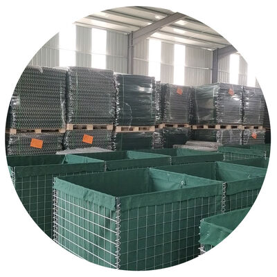 標準軍用 熱熱ガルバン化防衛要塞 防弾範囲内 ヘスコ防衛砂壁