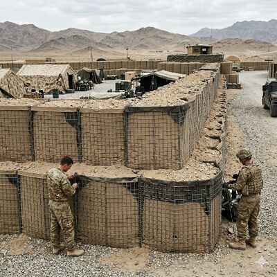 防御バリア 2.21 メートル × 1.52 メートル × 30.5 メートル防爆砂壁ペイントボールエアバンカーインフレータブル壁