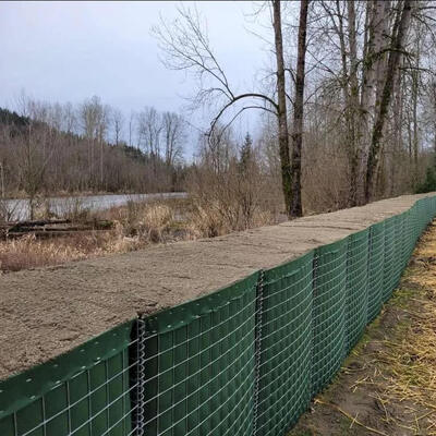 5mm MIL7 重量型 熱浸し ガルバン化 軍用 防御 砦 壁