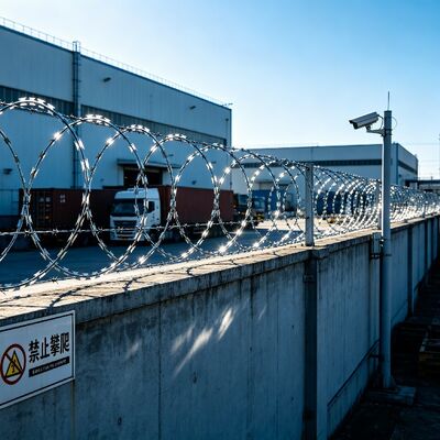 ステンレス鋼かみそりワイヤーの価格 コンサーティーナかみそりの刃有刺鉄線 亜鉛メッキかみそり有刺鉄線