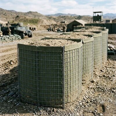 軍事および洪水対策用の耐久性の高い砂入りバリア