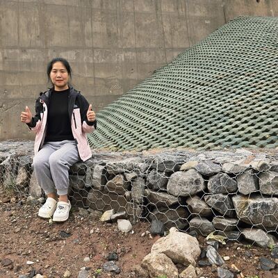2*1*1mの防錆石詰め水害用蛇籠