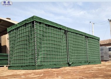 軍服のための電流を通されたQ195低炭素ワイヤーHescoの洪水の障壁