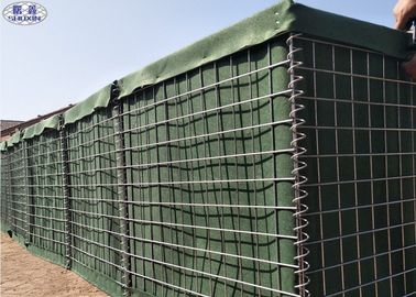 電流を通された網のHescoの要塞の指定の防衛障壁の壁