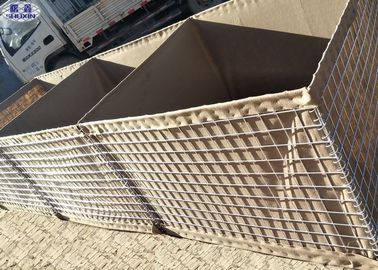 反送風壁によって溶接される金網、川の洪水防止のためのHescoの障壁の壁