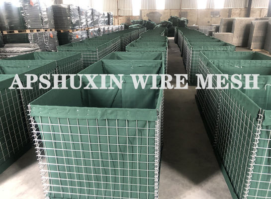 砂の壁のHescoの軍の障壁のGabionの石造りのバスケット1メートルの最高