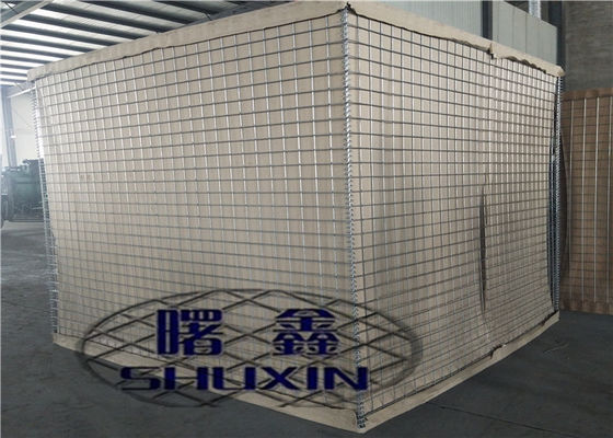 ミル10の3x3inch軍の端保護壁のHesco袋