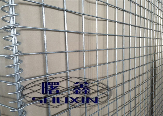 2x2inch穴の軍の砂の壁ミル3 Hescoのバスケット