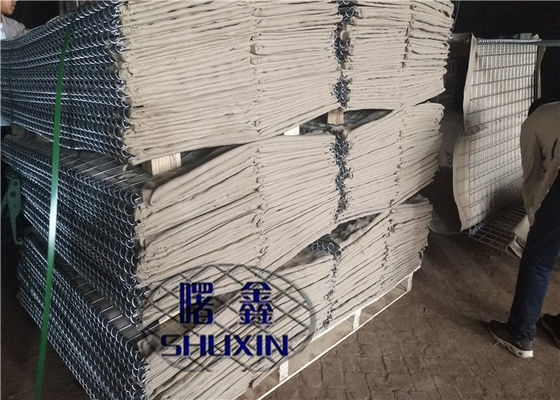 Heigh 2' Geotextileフィルター生地が付いている砂によって満たされるHesco 2x1x1の高さの防御的な障壁