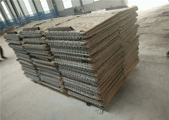 3x3Inchさびない砂によって満たされるHescoの要塞の障壁保護Gabion Hesco