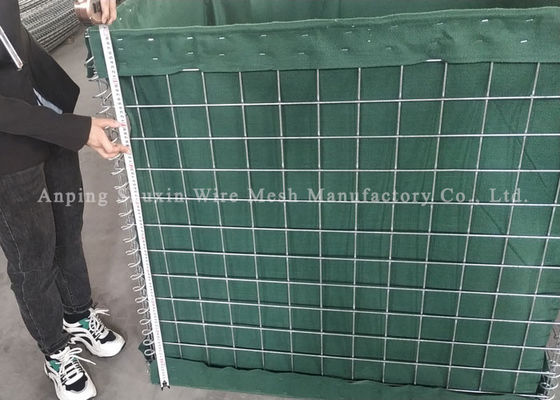 4.0 MM 軍事防御用 ヘスコバリア 防御用 バスティオンバリア アラブの金属フェンス
