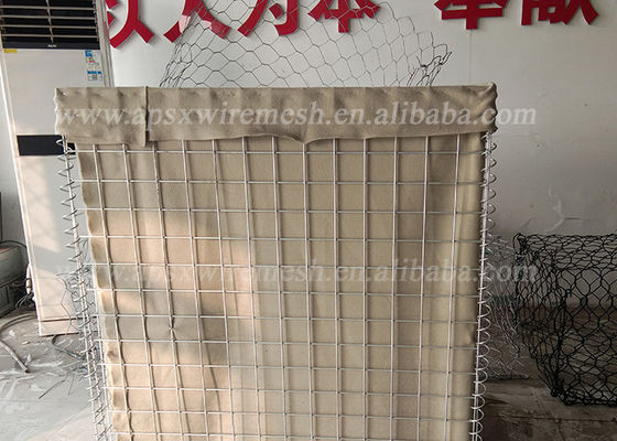 洪水の防止のための熱い浸された電流を通された溶接された箱の防御的な障壁
